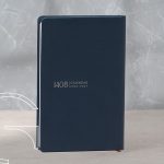 سررسید اروپایی بزرگ سرمه ای سوزنی