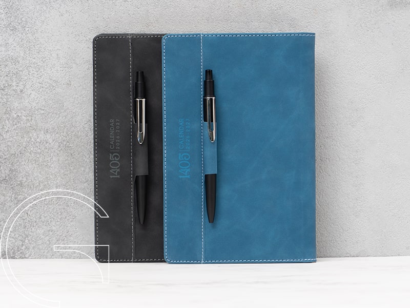 سررسید اروپایی بزرگ ترمو مدل جاخودکار دار