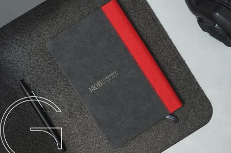 سررسید اروپایی بزرگ چرم مصنوعی دوتکه