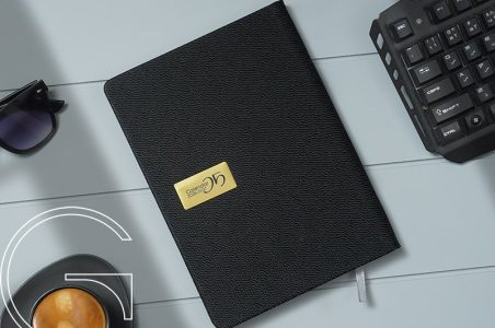 سررسید وزیری خاویاری مشکی