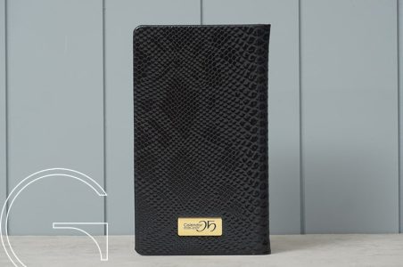 سررسید اروپایی کوچک چرم مصنوعی پولکی