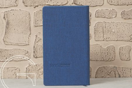 سررسید اروپایی کوچک ترمو سرمه ای