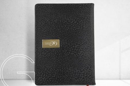 سررسید وزیری پولکی مشکی