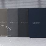 سررسید اروپایی بزرگ روزانه جلد چرم مصنوعی