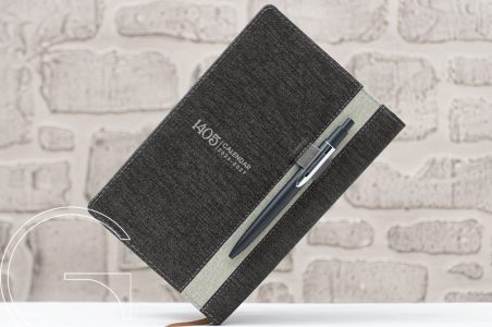 سررسید اروپایی بزرگ چرم مصنوعی مدل دوتکه