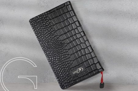 سررسید اروپایی کوچک چرم مصنوعی مشکی