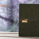 سررسید اروپایی بزرگ چرم مصنوعی طرح جین