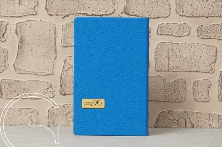 سررسید اروپایی بزرگ چرم مصنوعی خاویاری