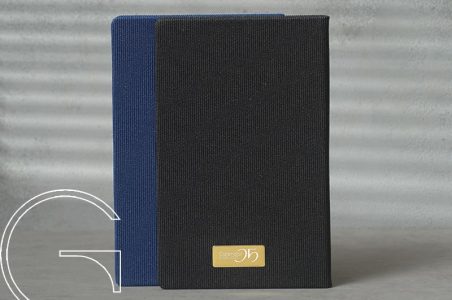 سررسید اروپایی بزرگ چرم مصنوعی دستیار کبریتی