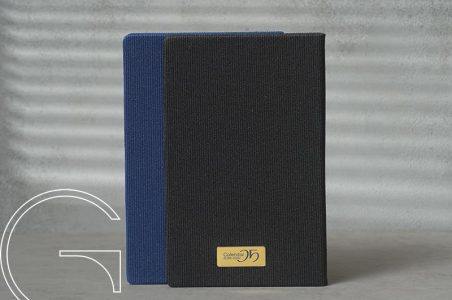 سررسید اروپایی بزرگ چرم مصنوعی دستیار کبریتی