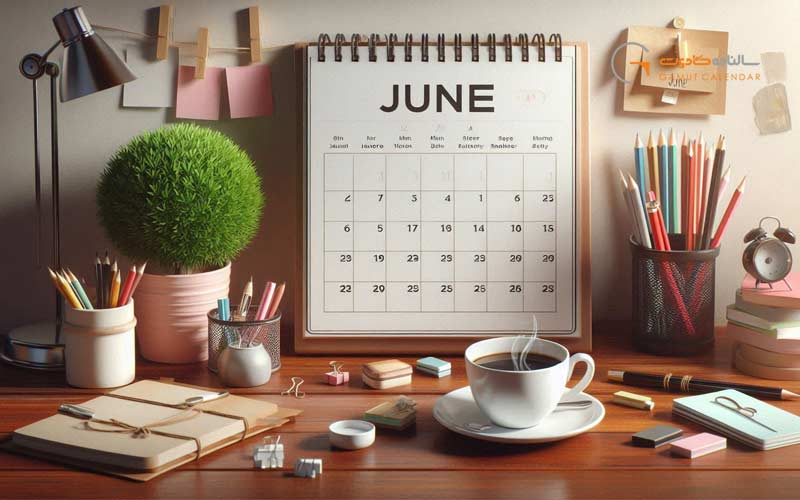 تقویم رومیزی طرح اختصاصی 