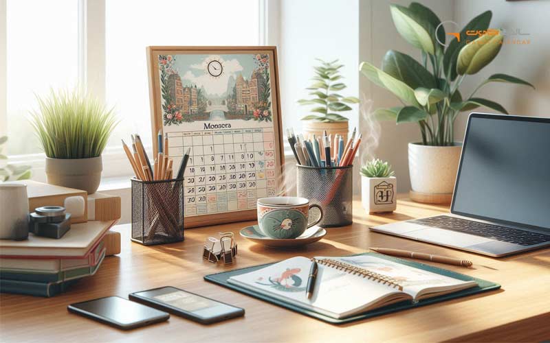 تقویم رومیزی فانتزی یا آموزشی