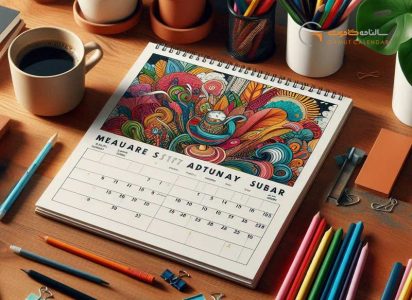 راه و روش های برند سازی با تقویم رومیزی + 3 نکته برندسازی